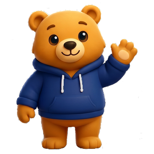 CalPrep RE Bear Mascot